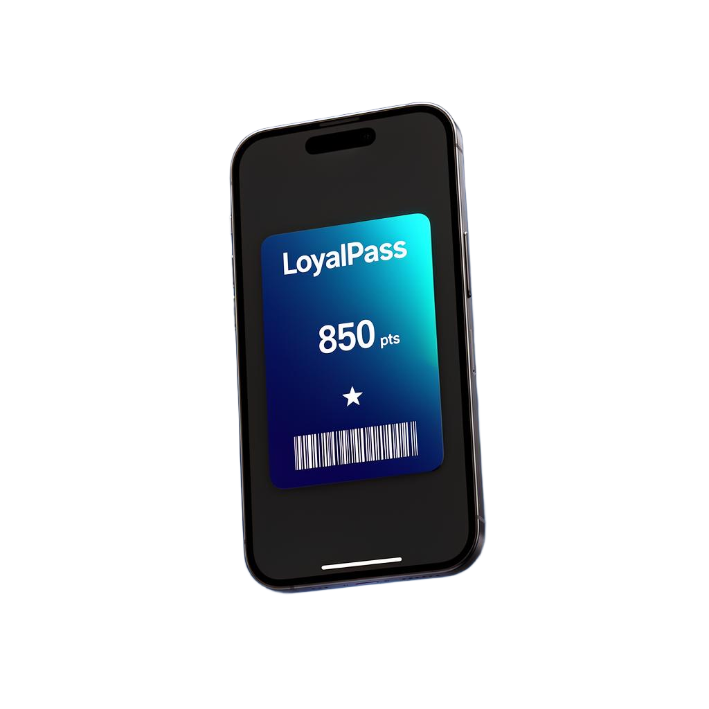 Carte de fidélité LoyalPass dans Apple Wallet